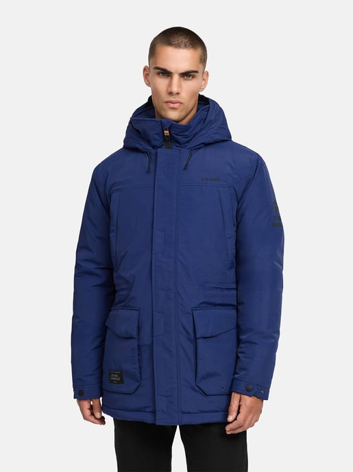 Stone Harbour heren parka Wadiim met capuchon en 2-weg ritssluiting - Image 6