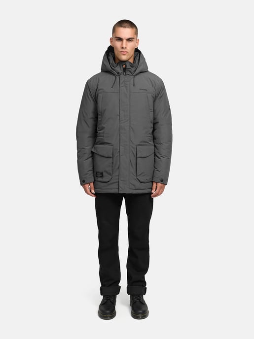 Stone Harbour heren parka Wadiim met capuchon en 2-weg ritssluiting - Image 6