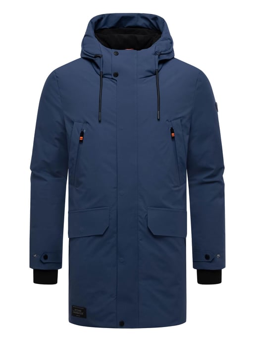 Stone Harbour heren winterparka Kitraan met magneetsluiting en fleecevoering - Image 2