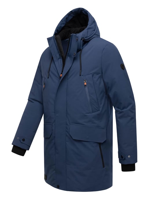 Stone Harbour heren winterparka Kitraan met magneetsluiting en fleecevoering - Image 3