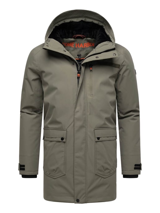 Stone Harbour heren winterparka Netaan met 10.000 mm waterkolom en gewatteerde voering - Image 1