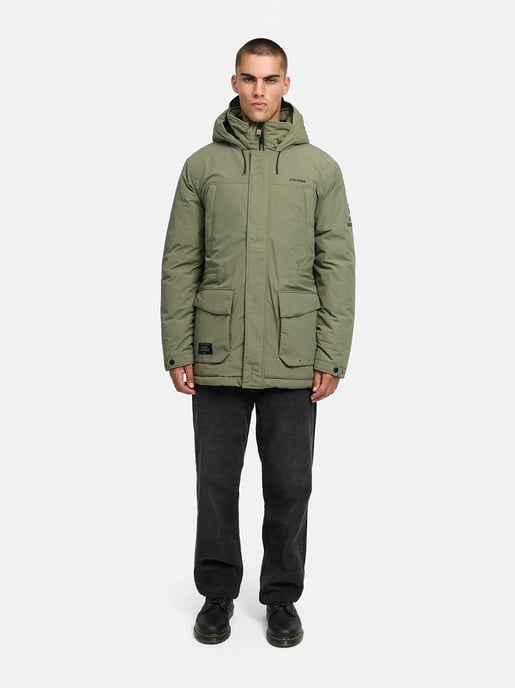 Stone Harbour heren parka Wadiim met capuchon en 2-weg ritssluiting - Image 6