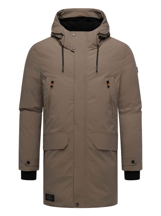 Stone Harbour heren winterparka Kitraan met magneetsluiting en fleecevoering - Image 2