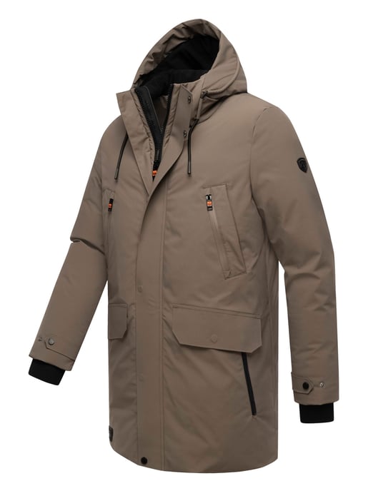 Stone Harbour heren winterparka Kitraan met magneetsluiting en fleecevoering - Image 3