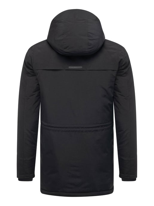 Stone Harbour heren parka Wadiim met capuchon en 2-weg ritssluiting - Image 4