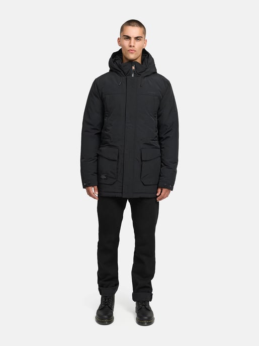 Stone Harbour heren parka Wadiim met capuchon en 2-weg ritssluiting - Image 6