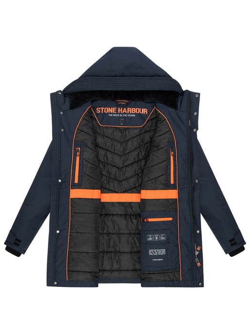 Stone Harbour heren winterparka Netaan met 10.000 mm waterkolom en gewatteerde voering - Image 5