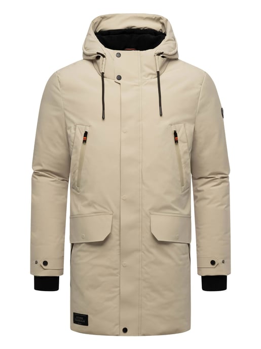 Stone Harbour heren winterparka Kitraan met magneetsluiting en fleecevoering - Image 2
