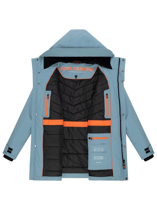 Stone Harbour heren winterparka Netaan met 10.000 mm waterkolom en gewatteerde voering - Image 5