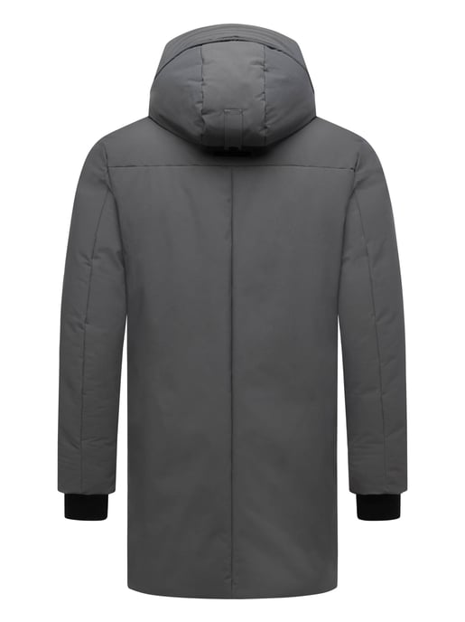 Stone Harbour heren winterparka Kitraan met magneetsluiting en fleecevoering - Image 4