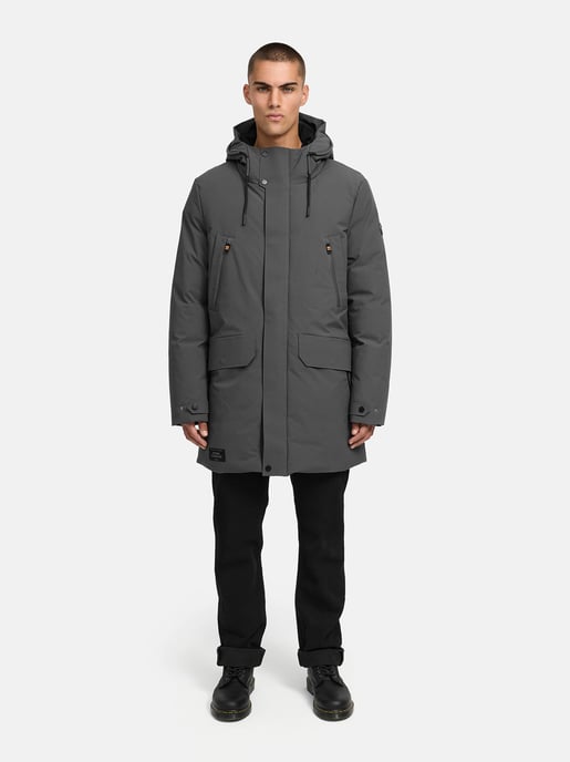 Stone Harbour heren winterparka Kitraan met magneetsluiting en fleecevoering - Image 6