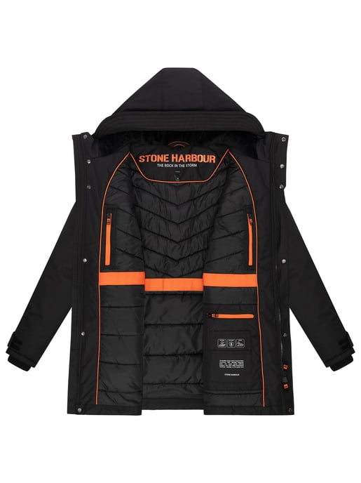 Stone Harbour heren winterparka Netaan met 10.000 mm waterkolom en gewatteerde voering - Image 5