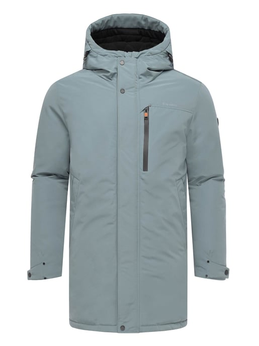 Stone Harbour men’s winter jacket Phinoo with fleece pockets & two-way zipper - Image 2