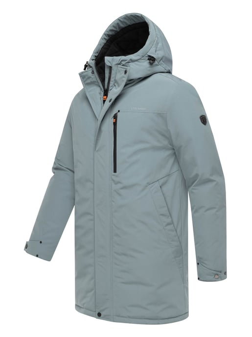 Stone Harbour men’s winter jacket Phinoo with fleece pockets & two-way zipper - Image 3