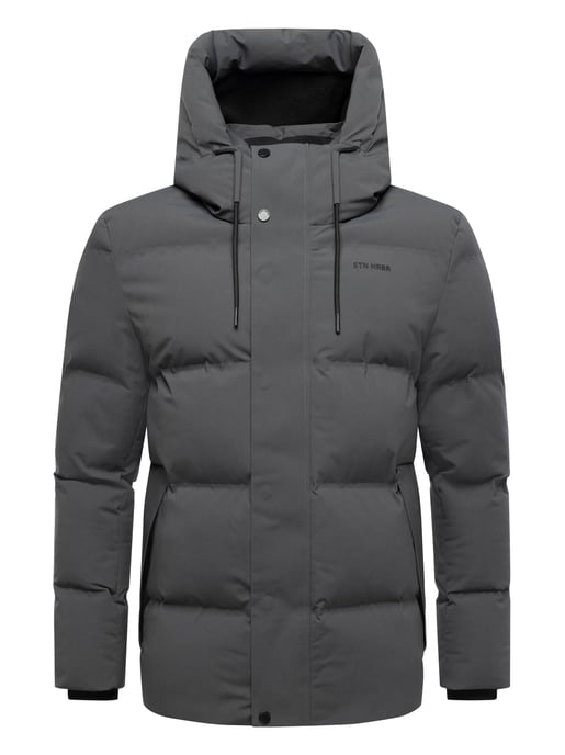 Stone Harbour men’s winter jacket Taviaan with fleece-lined hood & windproof design - Image 2