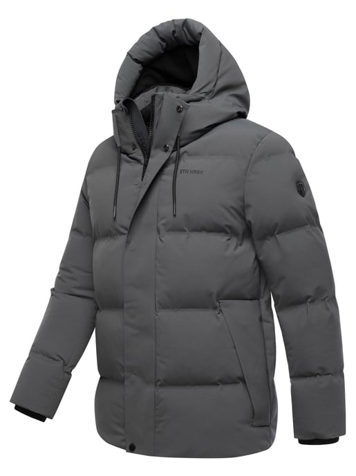 Stone Harbour men’s winter jacket Taviaan with fleece-lined hood & windproof design - Image 3