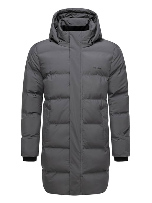 Stone Harbour heren wintermantel Thadeek met afneembare capuchon & magneetzakken - Image 2