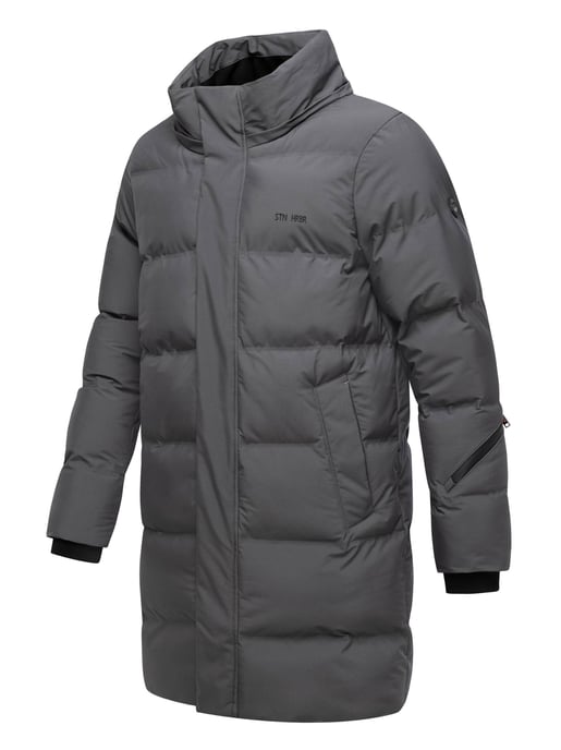 Stone Harbour heren wintermantel Thadeek met afneembare capuchon & magneetzakken - Image 3