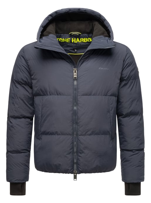 Stone Harbour herrjacka Tayroos med fleecefoder och tvåvägsdragkedja - Image 1