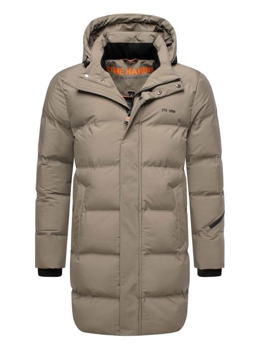 Stone Harbour heren wintermantel Thadeek met afneembare capuchon & magneetzakken - Image 1