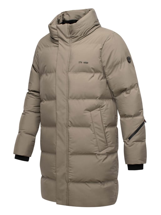 Stone Harbour heren wintermantel Thadeek met afneembare capuchon & magneetzakken - Image 3