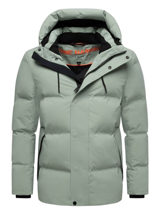 Stone Harbour heren winterjas Taviaan met fleececapuchon en winddicht design - Image 1