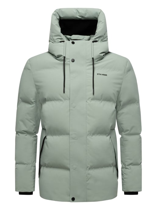 Stone Harbour heren winterjas Taviaan met fleececapuchon en winddicht design - Image 2