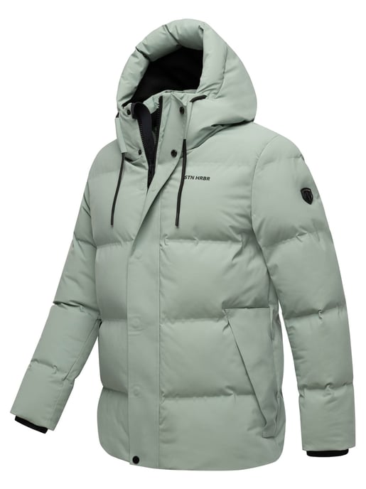Stone Harbour heren winterjas Taviaan met fleececapuchon en winddicht design - Image 3