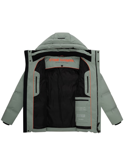 Stone Harbour heren winterjas Taviaan met fleececapuchon en winddicht design - Image 5