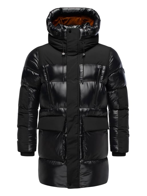 Stone Harbour heren winterjas Nelioon met 2-weg ritssluiting en capuchon - Image 2