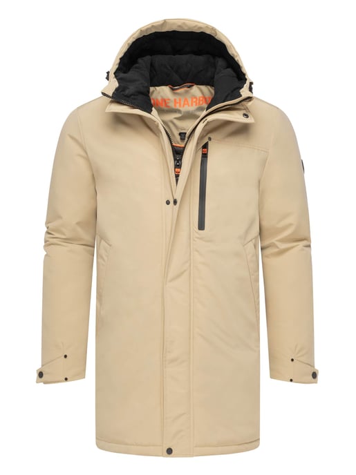 Stone Harbour heren winterjas Phinoo met fleecezakken en 2-weg ritssluiting - Image 1