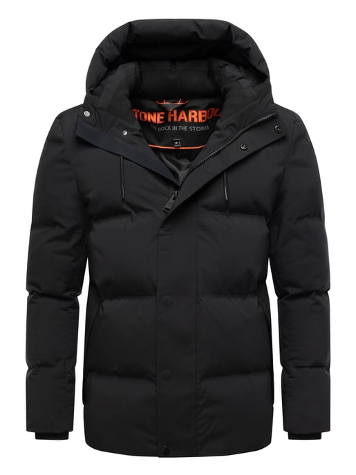 Stone Harbour heren winterjas Taviaan met fleececapuchon en winddicht design - Image 1