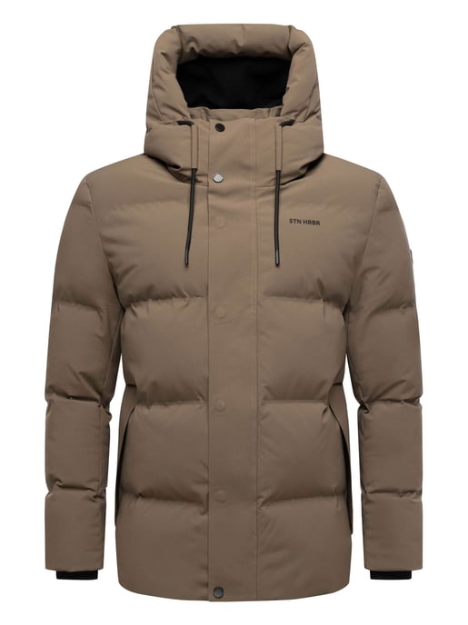 Stone Harbour heren winterjas Taviaan met fleececapuchon en winddicht design - Image 2