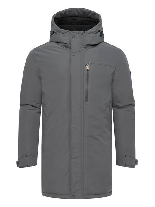Stone Harbour men’s winter jacket Phinoo with fleece pockets & two-way zipper - Image 2