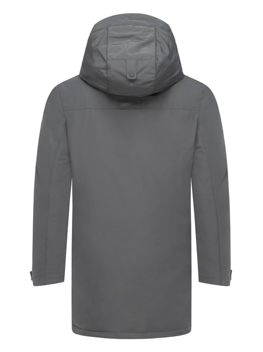 Stone Harbour men’s winter jacket Phinoo with fleece pockets & two-way zipper - Image 4