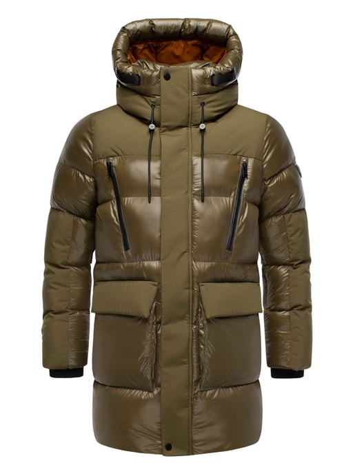 Stone Harbour heren winterjas Nelioon met 2-weg ritssluiting en capuchon - Image 2