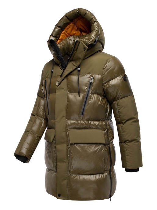 Stone Harbour heren winterjas Nelioon met 2-weg ritssluiting en capuchon - Image 3