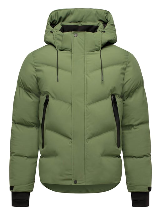 Stone Harbour heren winterjas Livianoo met afneembare capuchon en fleecezakken - Image 2
