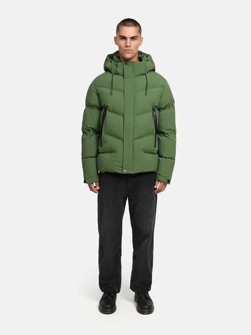 Stone Harbour heren winterjas Livianoo met afneembare capuchon en fleecezakken - Image 6