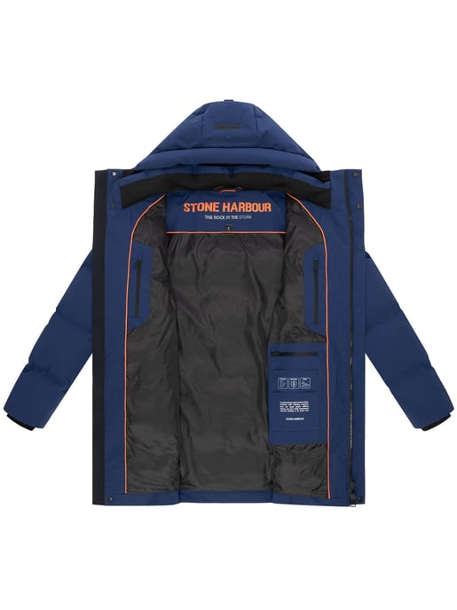 Stone Harbour men’s winter jacket Darianoo with downfree padding & magnetic closure - Image 5