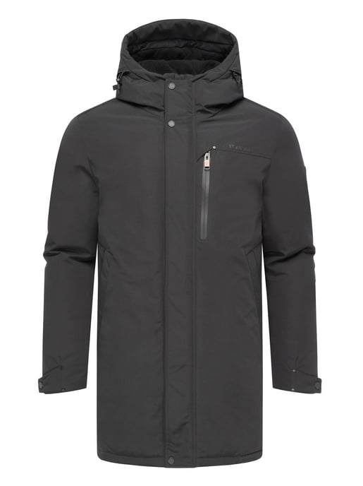 Stone Harbour heren winterjas Phinoo met fleecezakken en 2-weg ritssluiting - Image 2