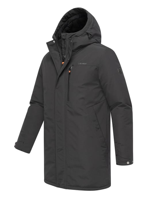 Stone Harbour heren winterjas Phinoo met fleecezakken en 2-weg ritssluiting - Image 3
