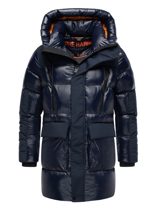 Stone Harbour heren winterjas Nelioon met 2-weg ritssluiting en capuchon - Image 1