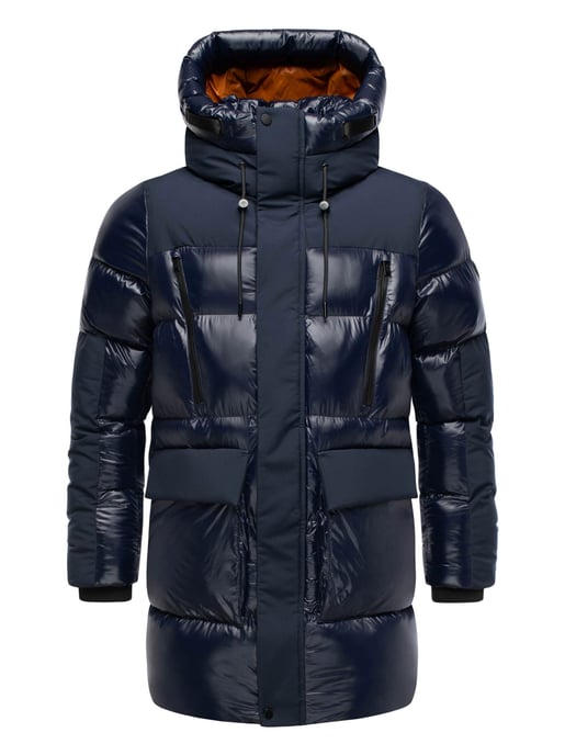 Stone Harbour heren winterjas Nelioon met 2-weg ritssluiting en capuchon - Image 2