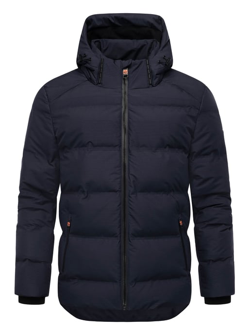Stone Harbour heren winterjas Gavriloo met afneembare capuchon en fleecevoering - Image 2