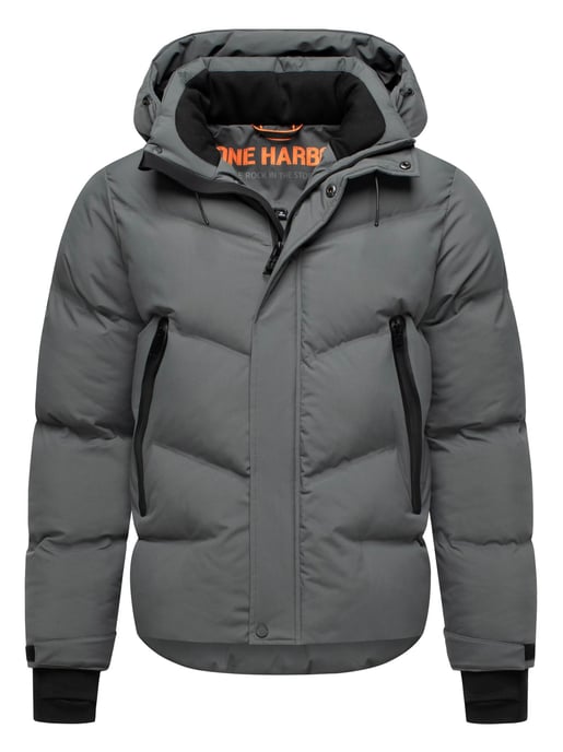Stone Harbour heren winterjas Livianoo met afneembare capuchon en fleecezakken - Image 1