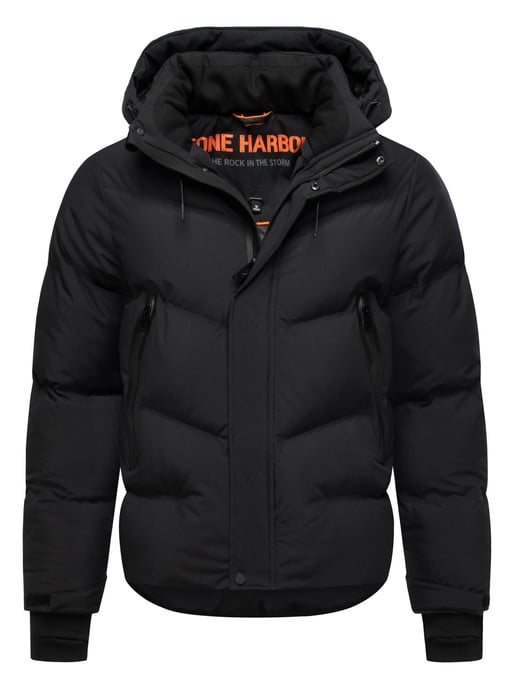 Stone Harbour heren winterjas Livianoo met afneembare capuchon en fleecezakken - Image 1