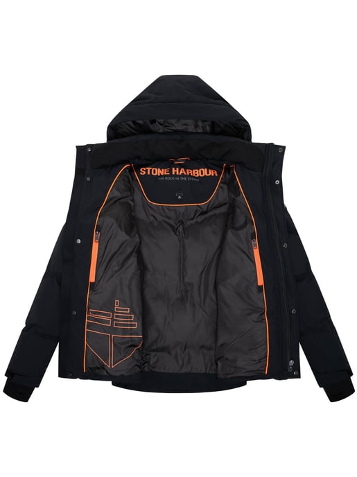 Stone Harbour heren winterjas Livianoo met afneembare capuchon en fleecezakken - Image 5