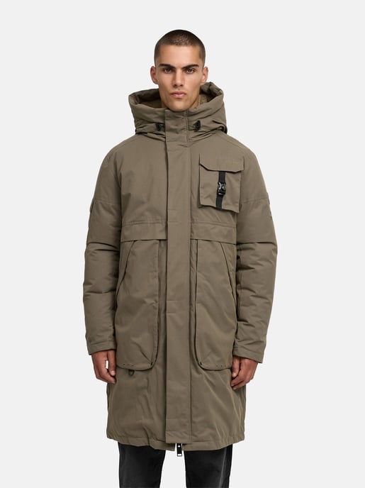 Stone Harbour heren outdoorjas Cyriaan met teddyvoering in capuchon en winddicht design - Image 6