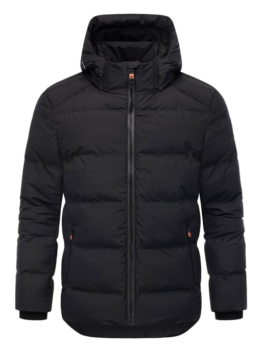 Stone Harbour men’s winter jacket Gavriloo with detachable hood & fleece lining - Image 2